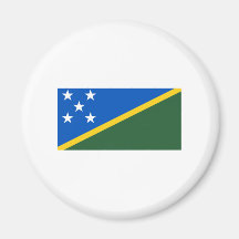 Solomon Island FLAGGAinternationell Magneter För Kylskåp