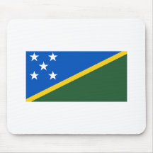 Solomon Island FLAGGAinternationell Mus Matta