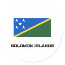 Solomon Island sjunker Klistermärken