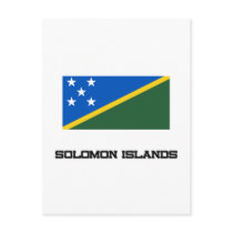 Solomon Island sjunker Vykort