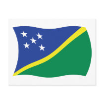 Solomon Island sjunker vykortet