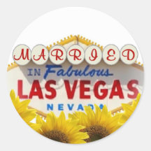 Solros som ATT GIFTA SIG i den sagolika Las Vegas 