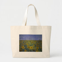 Solros texturerade Scape Kasse