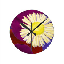 Solros Time:   Rosa Petalkonst Klockor