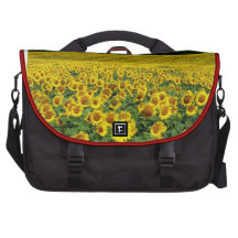 Solrosen hänger lös messengers bag för laptops