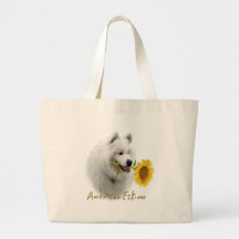 Solsken min amerikaneskimå tote bag