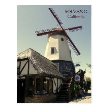 Solvang kvarnvykort!