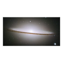 Sombrerogalaxen M104 NGC 4594 Foto Kort