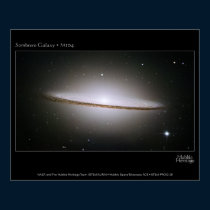 SombreroGalaxyM104-2003-28a affischer