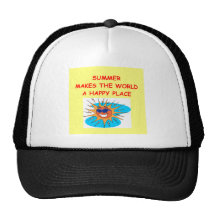 sommar trucker kepsar