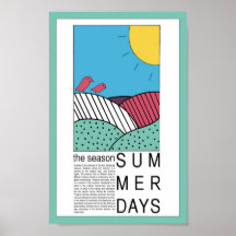 SOMMARDAGAR PRINT