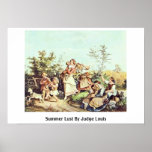 Sommarlusta av domaren Louis Posters