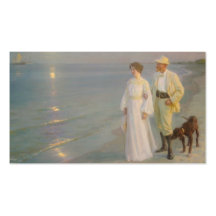 Sommeraften ved Skagens strandar Visit Kort