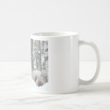 Sömnig älgkaffemugg