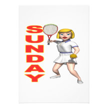 Söndagtennis Personliga Inbjudan