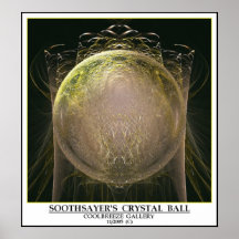 SOOTHSAYERS CHRYSTAL-BOLL AFFISCH