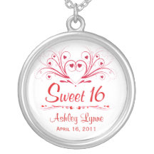 Söt 16 födelsedag gåva - Sweeheart halsband