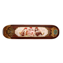Söt - glass - banansplittring skate board decks