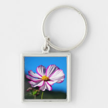 Söt i rosa keychain nyckelring
