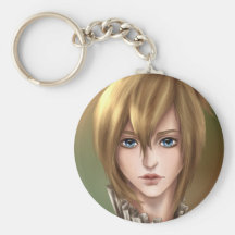 Söt pojke Keychain Nyckel Ring