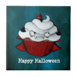 Söt vampyrmuffin kakel