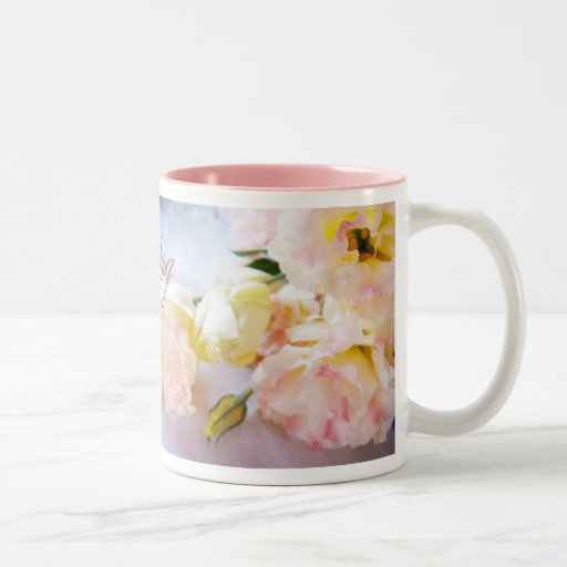 Söt vår kaffe koppar