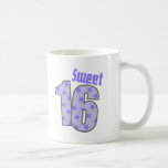 Söta 16 (lilan pricker och stjärnor), mugg
