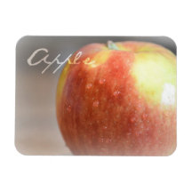 Söta Apple Rektangulära Magneter