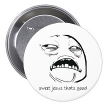Söta Jesus som är bra (text) Knappar