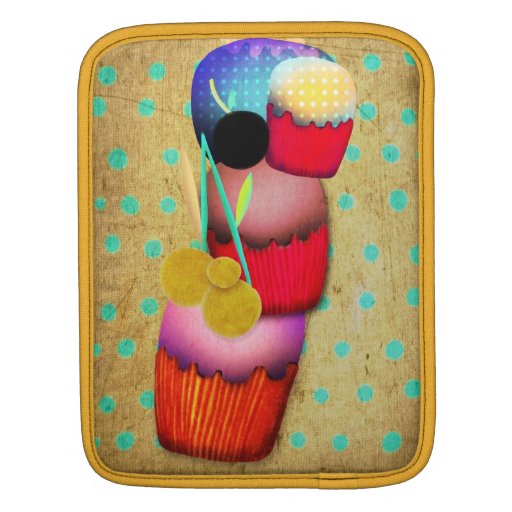 söta körsbärsröda bär för ipad coversleevemuffin sleeves för iPads