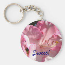 Sött! för Rhodie för keychain rosa nyckelringar bl