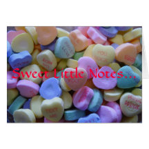 Sött godisvalentines daykort