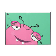 Sött kika flickaktigt monster iPad mini cases