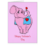 Sött Pinky valentineskort