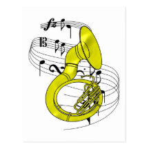 Sousaphone Vykort