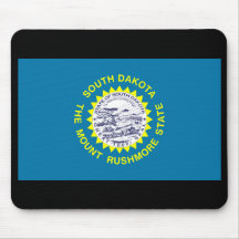 South Dakota statlig flagga Mousepad Musmatta