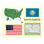 South Dakota USA Vykort