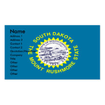 SOUTH DAKOTA visitkortar