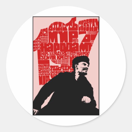 Sovjet Runda Klistermärken