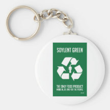 Soylent gröna Keychain Nyckel Ringar