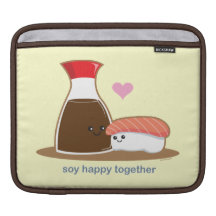 Soylycklig tillsammans iPad sleeve