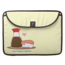 Soylycklig tillsammans MacBook pro sleeve