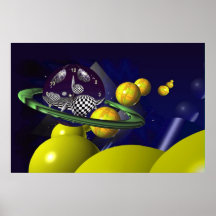 Spacetime Print