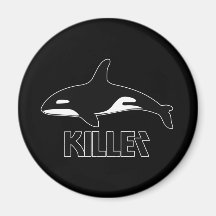 SpäckhuggareOrca av död Magneter För Kylskåp