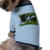 Spanielroligt T-shirt För Hundar