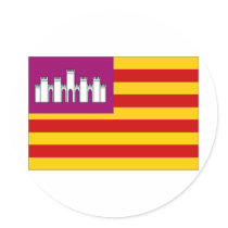 Spanien Balearic Island sjunker Klistermärken