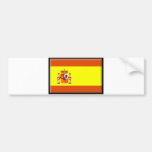 Spanien/España flagga Bildekaler