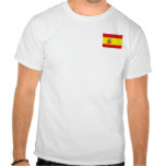 Spanien flagga och kartaT-tröja