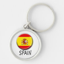 Spanien Keychain Nyckelring