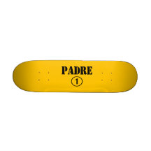 Spanjor - talande fäder & pappor: Padre Numero Uno Skateboard Decks